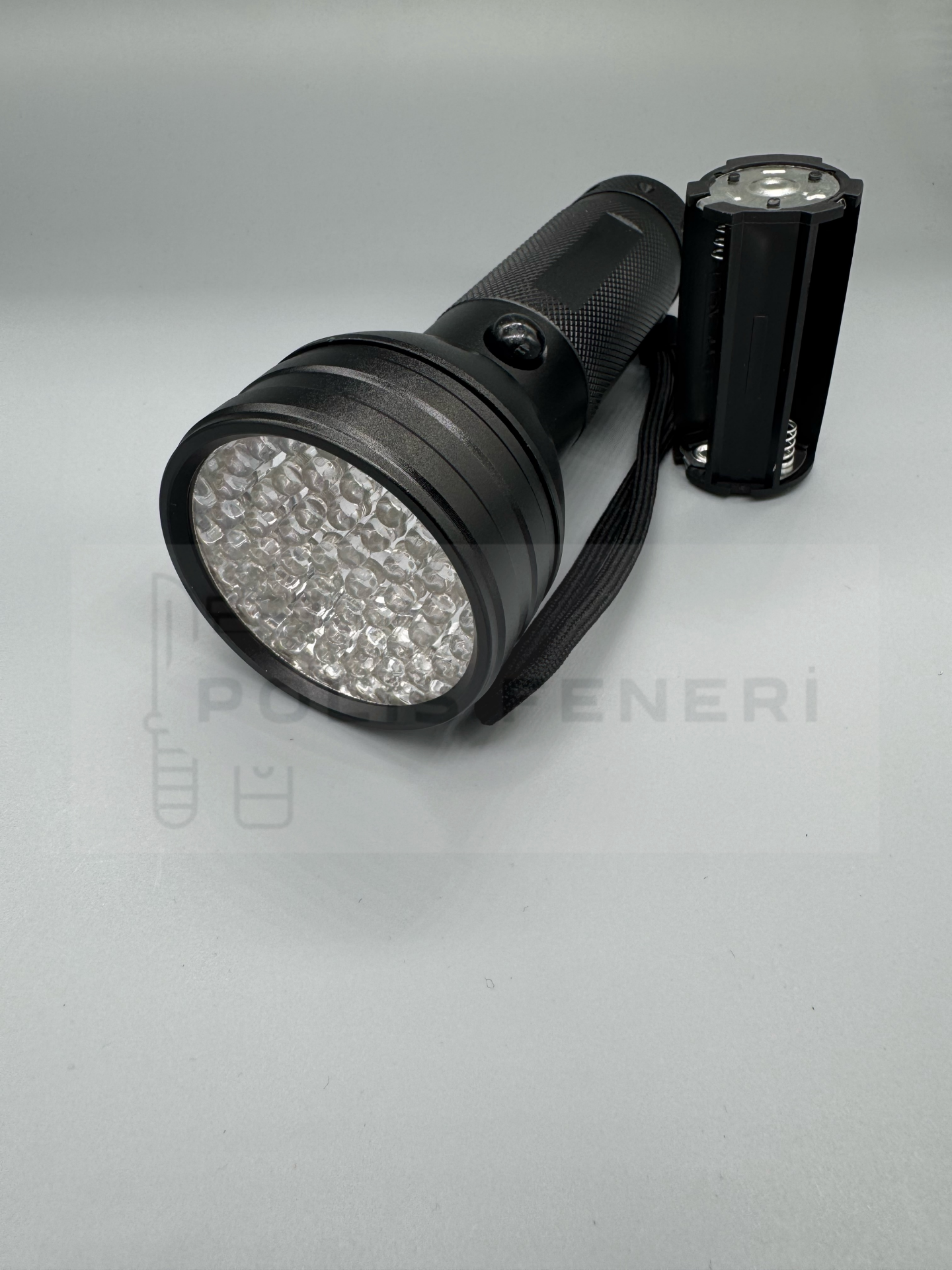 PİLLİ UV 51 LED ULTRAVİYOLE MOR EL FENERİ IŞIK